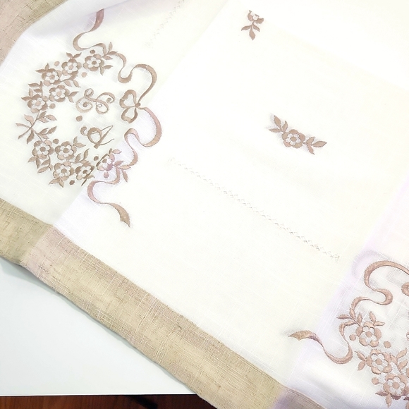 Tablecloth LA LINEN SERIES 36x36 in. Square NEW - Picture 3 of 7